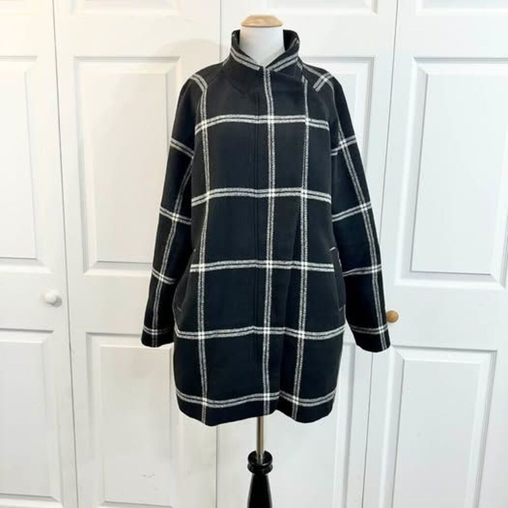 Marine Layer Stephanie Cocoon Zip-Up Coat